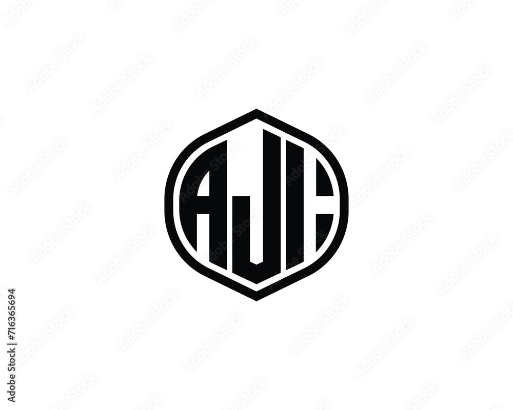 AJI logo design vector template AJI logo design vector template