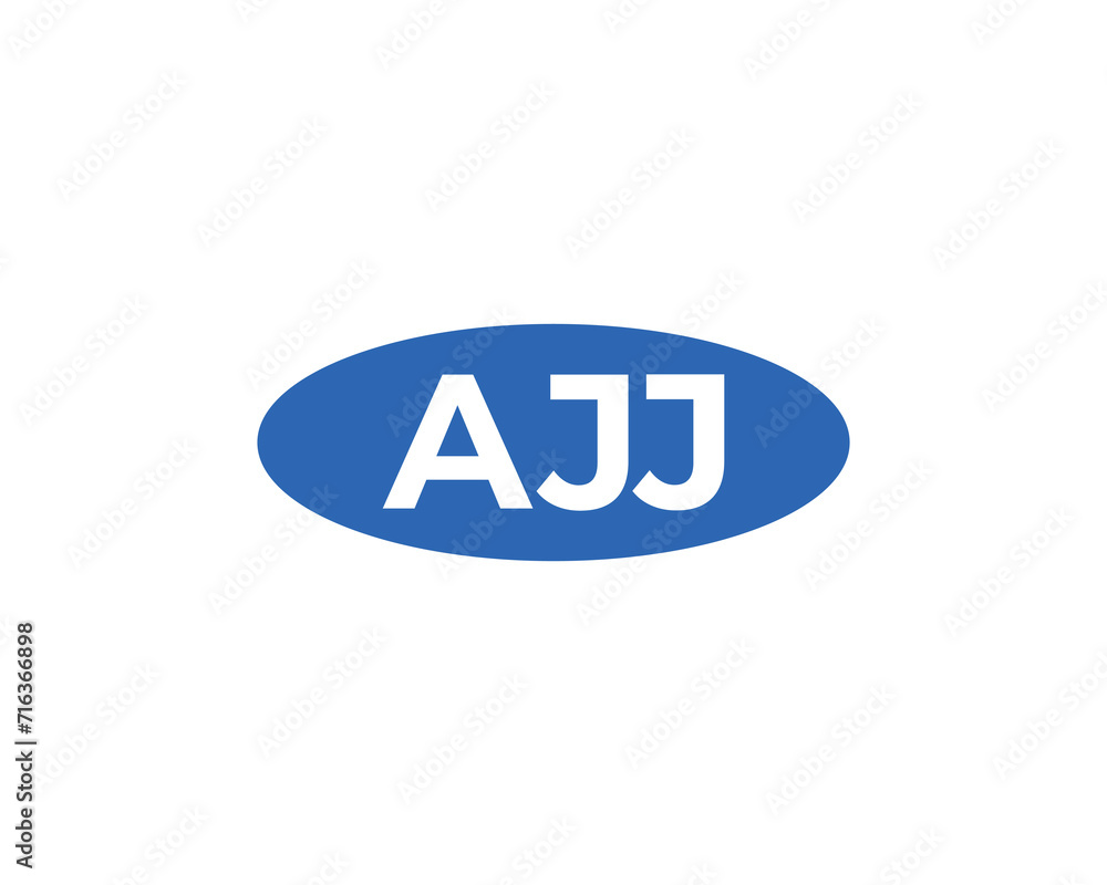 AJJ logo design vector template AJJ logo design vector template