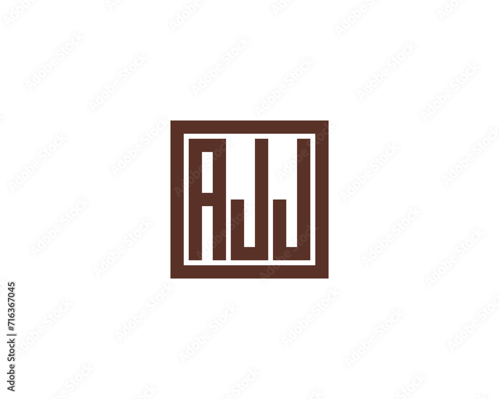 AJJ logo design vector template AJJ logo design vector template