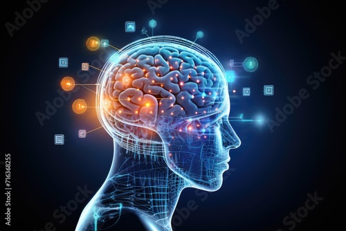 Neuron and neuronal connections colorful mindset. Learning dynamics synaptic cleft, fostering cognitive engagement. Continuous hippocampal neurogenesis brainwave modulation, cognitive assessment.