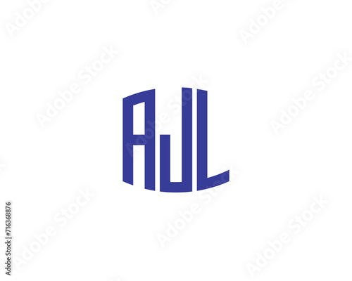 AJL Logo design vector template