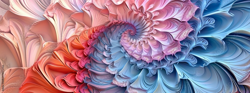 abstract background with swirls