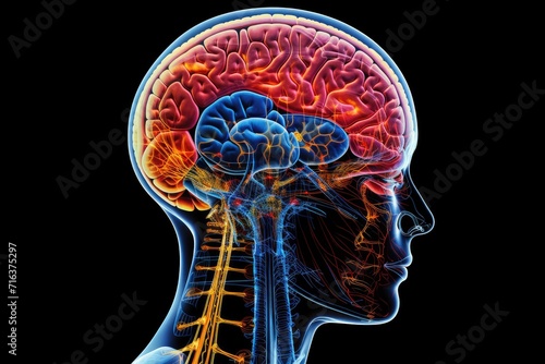 Beautiful exploration brain parts, science Neo-Freudian idea. Receptor site fast axonal transport. Integrative thinking neurological rhapsody. Brainwave entrainment technologie cognitive harmony input