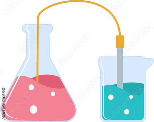 Science Tube Illustration