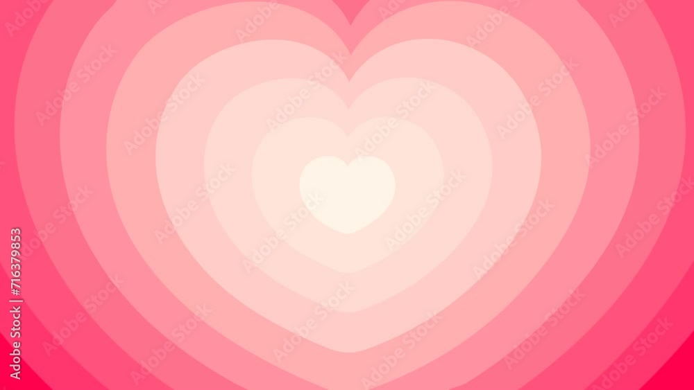 pink heart background Stock Video | Adobe Stock