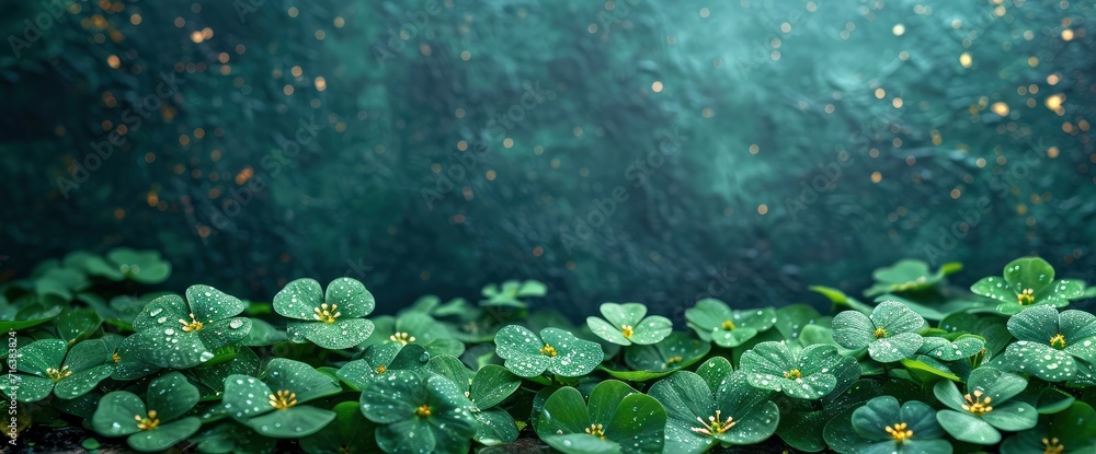 Fototapeta premium Calendar Showing Saint Patricks Day Year, HD, Background Wallpaper, Desktop Wallpaper
