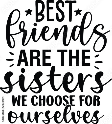 best friend svg and t-shirt design