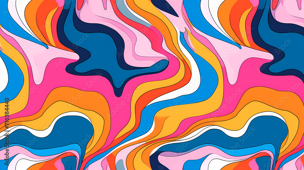 Abstract seamless doodle background, artistic background Abstract seamless doodle background, artistic background