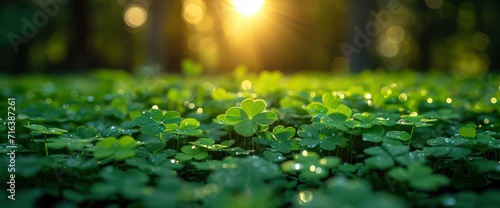 Clover Leaf Lens Flare Valentine Background  HD  Background Wallpaper  Desktop Wallpaper