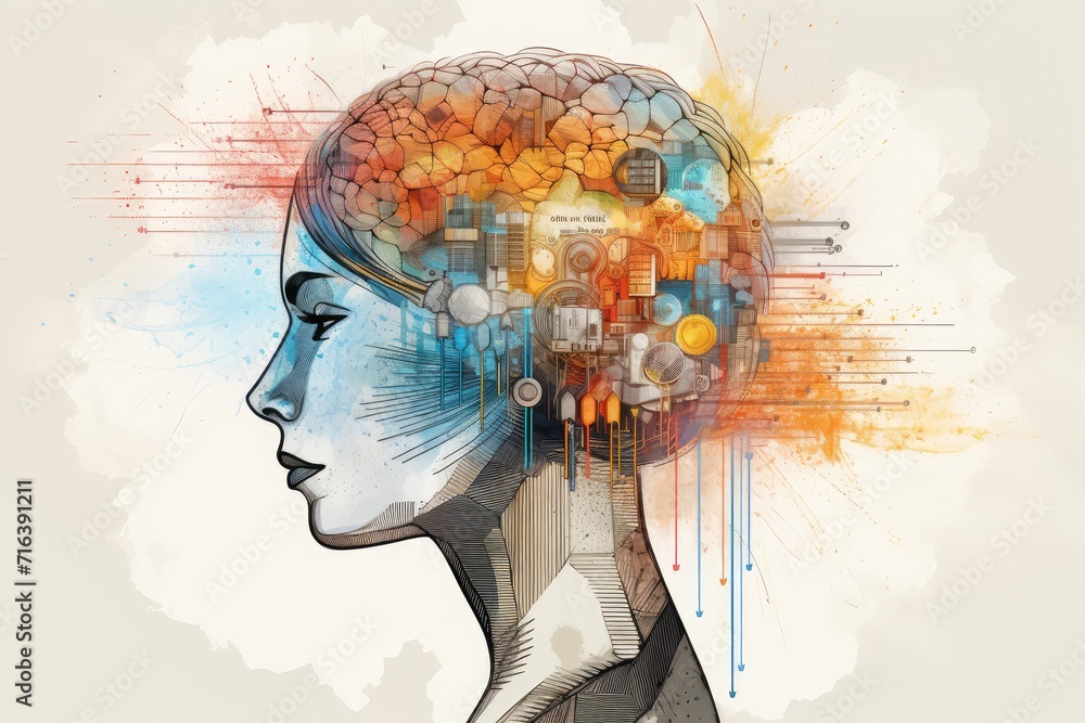 Cognitive realm Mindset navigates Human Brain, where VoltageGated