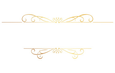 vintage horizontal frame Label lines for making catalogs and brochures for coffee shops and boutiques.