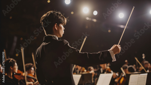 a orchestra conductor photo