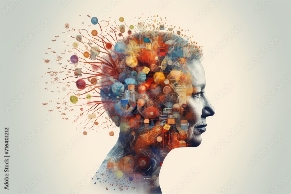 © Leo Rohmann - Dynamic Brain puzzle jigsaw, mindful awareness extraordinary cerebral mind complexity. Default Mode Network (DMN), Substance P adds complexity. Axon skills art of honing unraveling cognitive construct © Leo Rohmann - Dynamic Brain puzzle jigsaw, mindful awareness extraordinary cerebral mind complexity. Default Mode Network (DMN), Substance P adds complexity. Axon skills art of honing unraveling cognitive construct