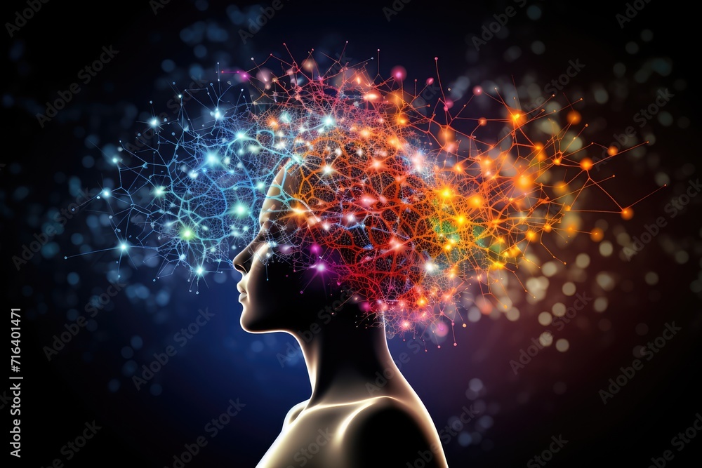 Dynamic Brain puzzle jigsaw, mindful awareness extraordinary cerebral