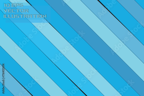 Abstact blue lines vector background. Overlap layers on black background with free space for your design	