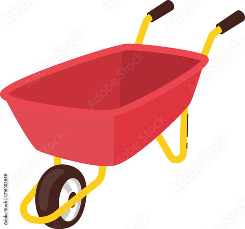 Wheelbarrow Icon 