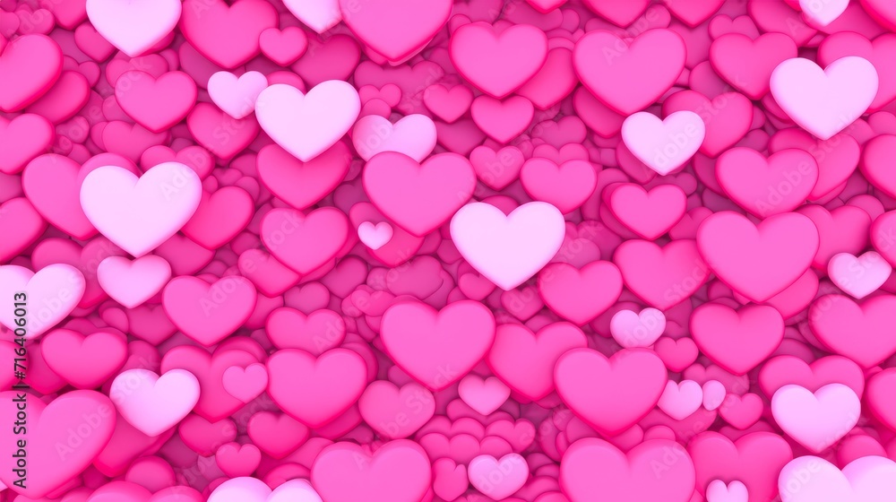 pink background with hearts pink background with hearts