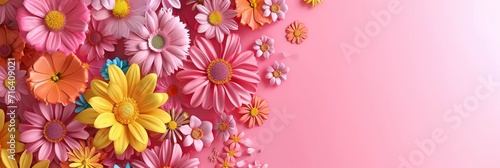 Happy Mothers Day Alphabet Letter Flower, Banner Image For Website, Background, Desktop Wallpaper © Pic Hub