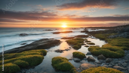 Capturing Serenity  Coastal Tranquility at Sunrise