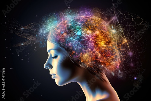 Colorful emotional brain harmonizes subcortical networks mind learning efficiency. Amidst cognitive resonance resource management growth mindset. Emotional expression gamma wave neural communication