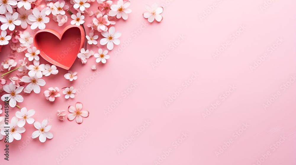 Love theme, Flower background for Valentine's Day celebrations , love theme, flower background, Valentine's Day