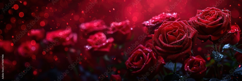 Romantic Greeting Card Template Your Design, Banner Image For Website, Background, Desktop Wallpaper
