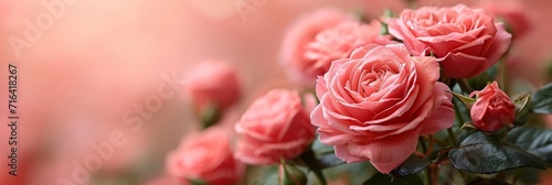Spring Background Rose Flowers On Beige  Banner Image For Website  Background  Desktop Wallpaper