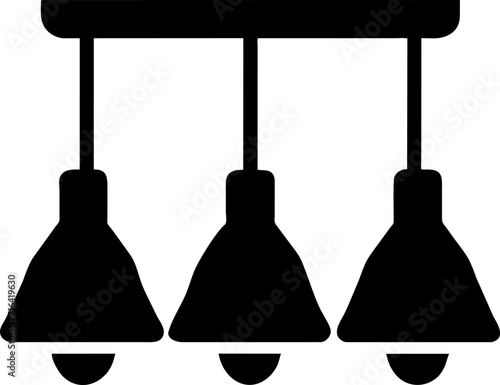 Illustration of a ceiling lamp