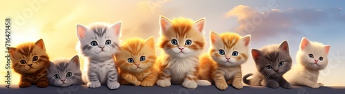 A charming and cute kitten, bringing joy with its playful demeanor.