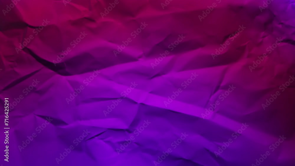 texture of crumpled paper close-up, color changes against the background. High quality 4k footage texture of crumpled paper close-up, color changes against the background. High quality 4k footage