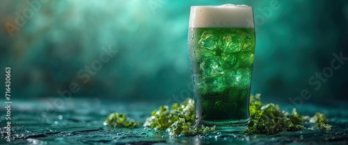 Man Party Glasses Green Beer, HD, Background Wallpaper, Desktop Wallpaper