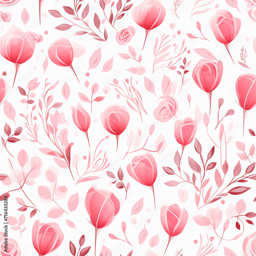 seamless pattern with roses seamless pattern with roses