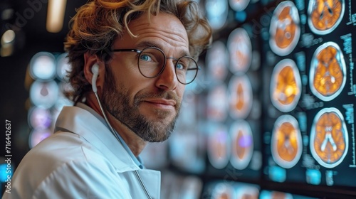 Expert Neuropsychologist Analyzing Complex Brain Scan Data to Accurately Diagnose and Understand Neurological Disorders
