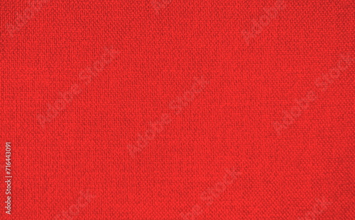 Leinenstoff Hintergrund in rot - Leere Stofftextur