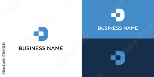 Vector cd letter logo design template