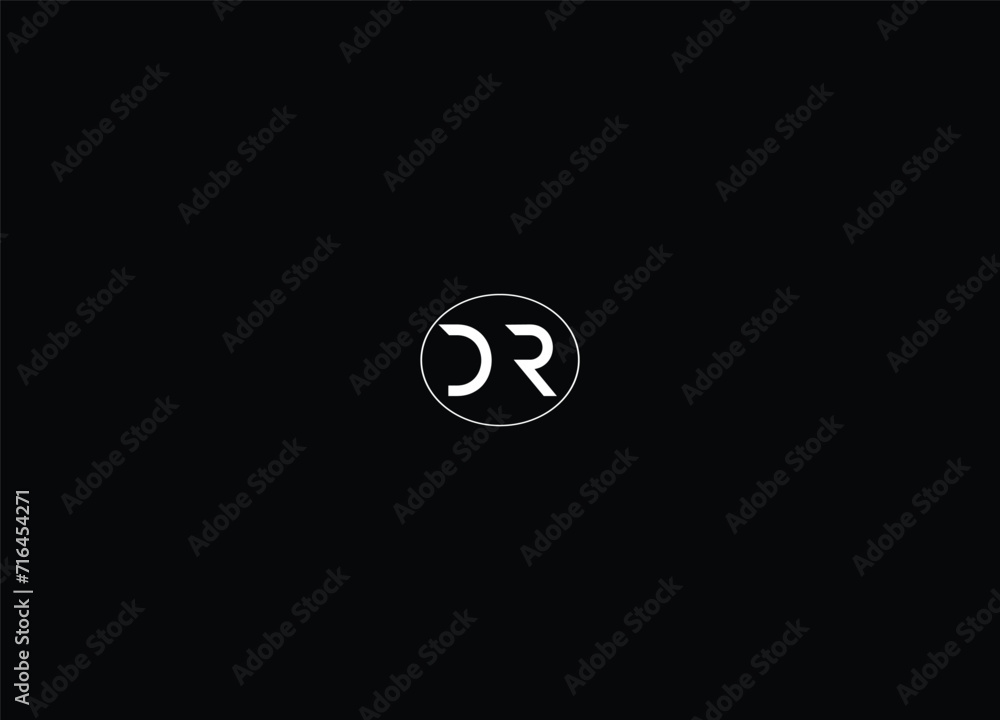 Best DR letter logo design and initial logo Best DR letter logo design and initial logo