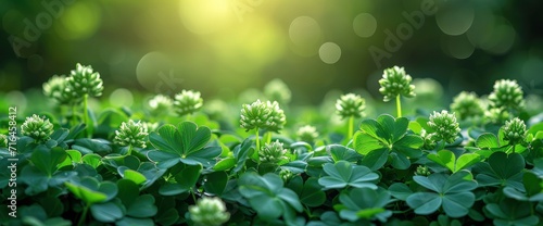 St Patricks Day Background Decorated Blurred, HD, Background Wallpaper, Desktop Wallpaper