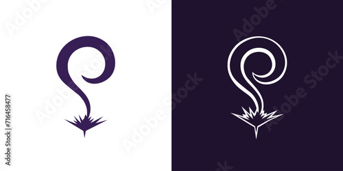 Smoke flat logo icon silhouette fume shape puff isolated graphic