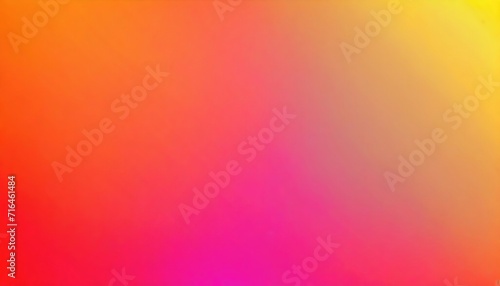 Beautiful gradation background, red orange pink and yellow, smooth and soft texture