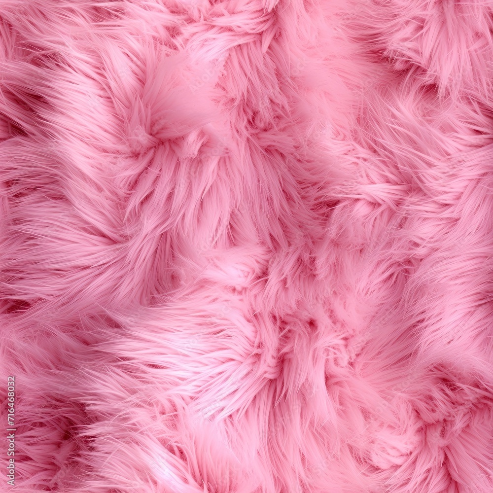 Pink furry texture