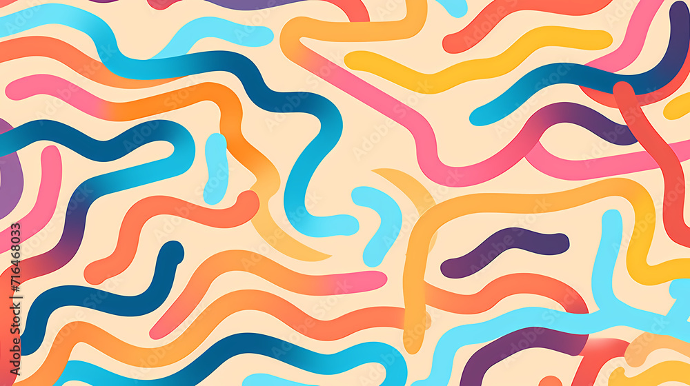 Abstract seamless doodle background, artistic background Abstract seamless doodle background, artistic background
