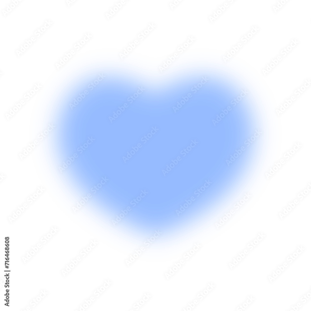 Light Blue Heart Blur Aurora Light Blue Heart Aura Light Blue Heart Light Blue Heart Blurred Png Transparency Background