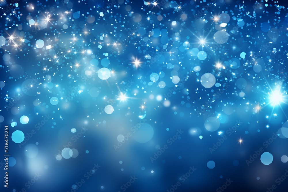 Abstract blue space background with stars and nebula. Abstract blue space background with stars and nebula.