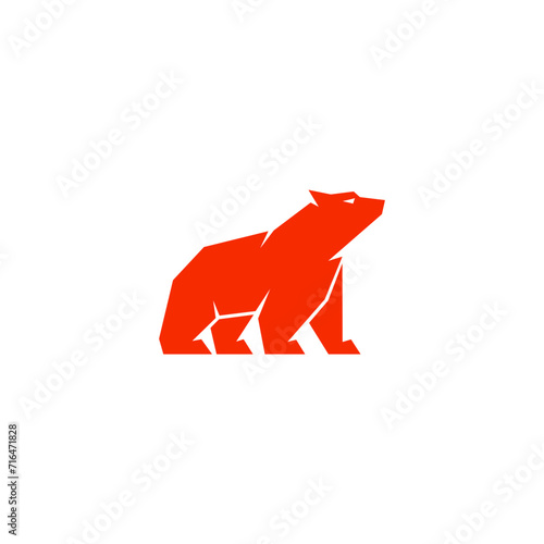 dashing bear mascot vector cool bear vector elegant bear vector