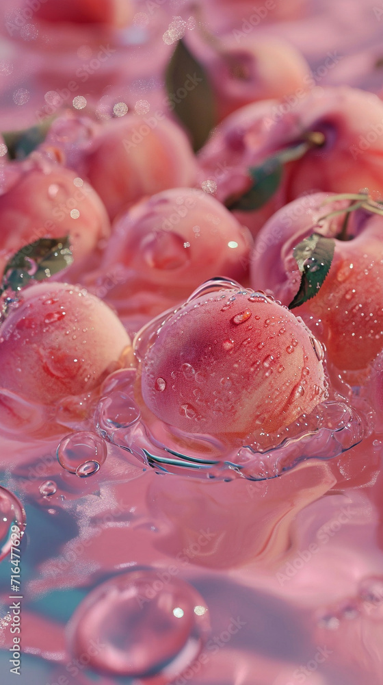 strawberries in water strawberries in water