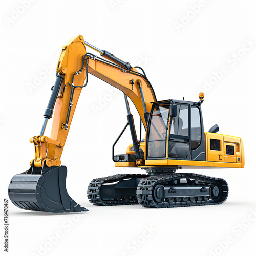 Small or mini excavator