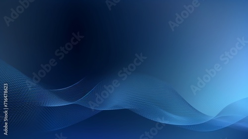 3D Technology dark blue background