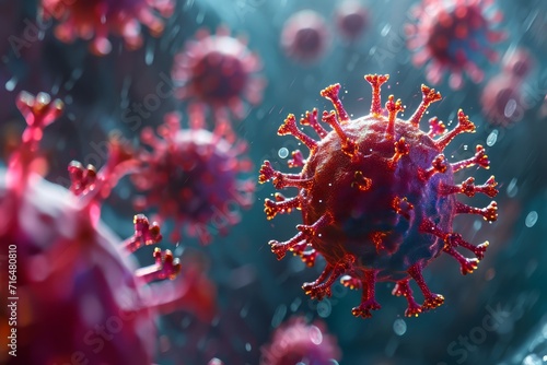 Pandemic Pathogen: An Artistic Take on the Hypothetical Disease X Coronavirus