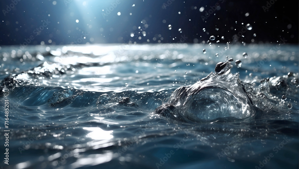 Fototapeta premium Water splash.