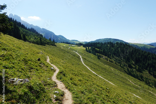The view from Gosaukamm mountain ridge, Austria © nastyakamysheva
